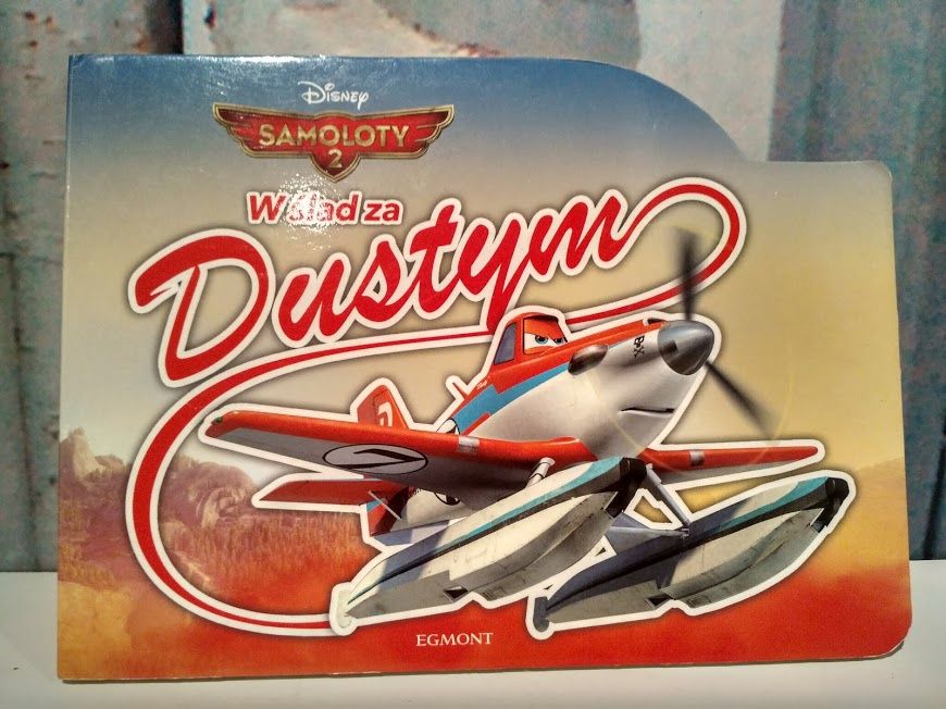 Książka dla dzieci Disney Samoloty