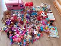 Zestaw L.O.L. Barbie, Playmobil, Kamper,Ken,Roszpunka,Pony,4xpuzzle