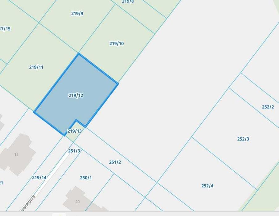 Piękna widokowa  działka budowlana Płock osiedle Ciechomice