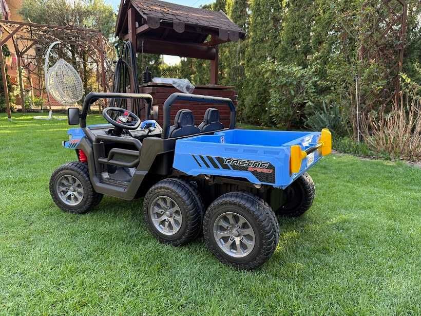 Traktor GATOR na akumulator dla dzieci z podnoszonym elektrycz. kiprem