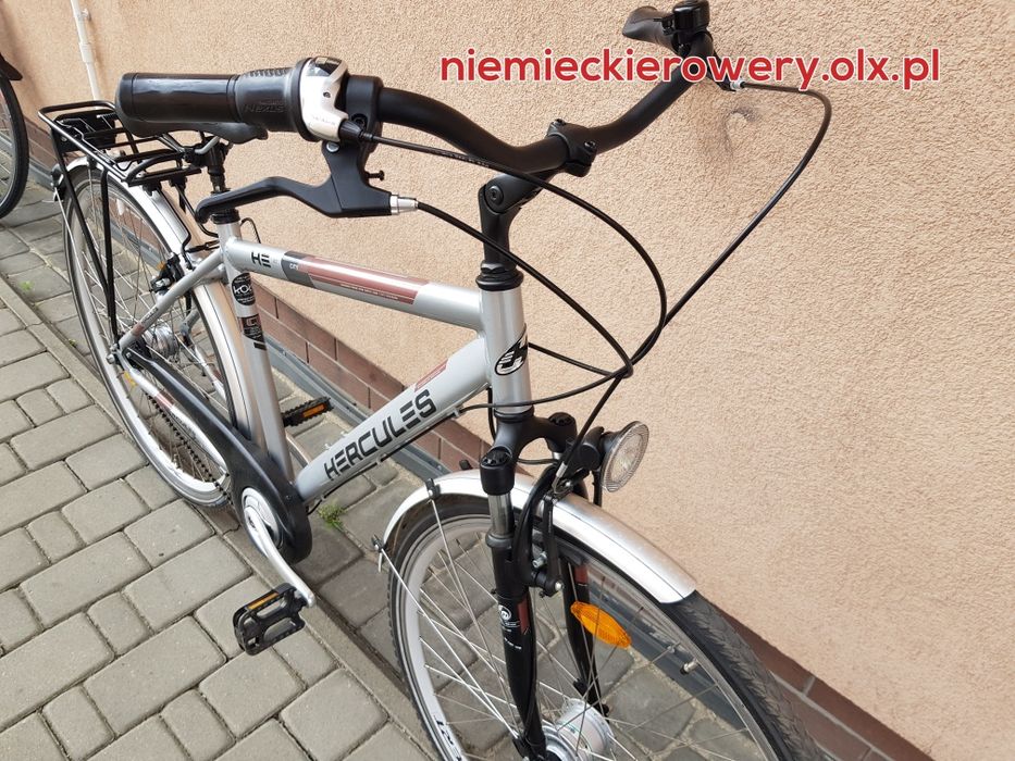 Rower męski miejski HERCULES koła 28 SHIMANO NEXUS aluminium WYSYŁKA
