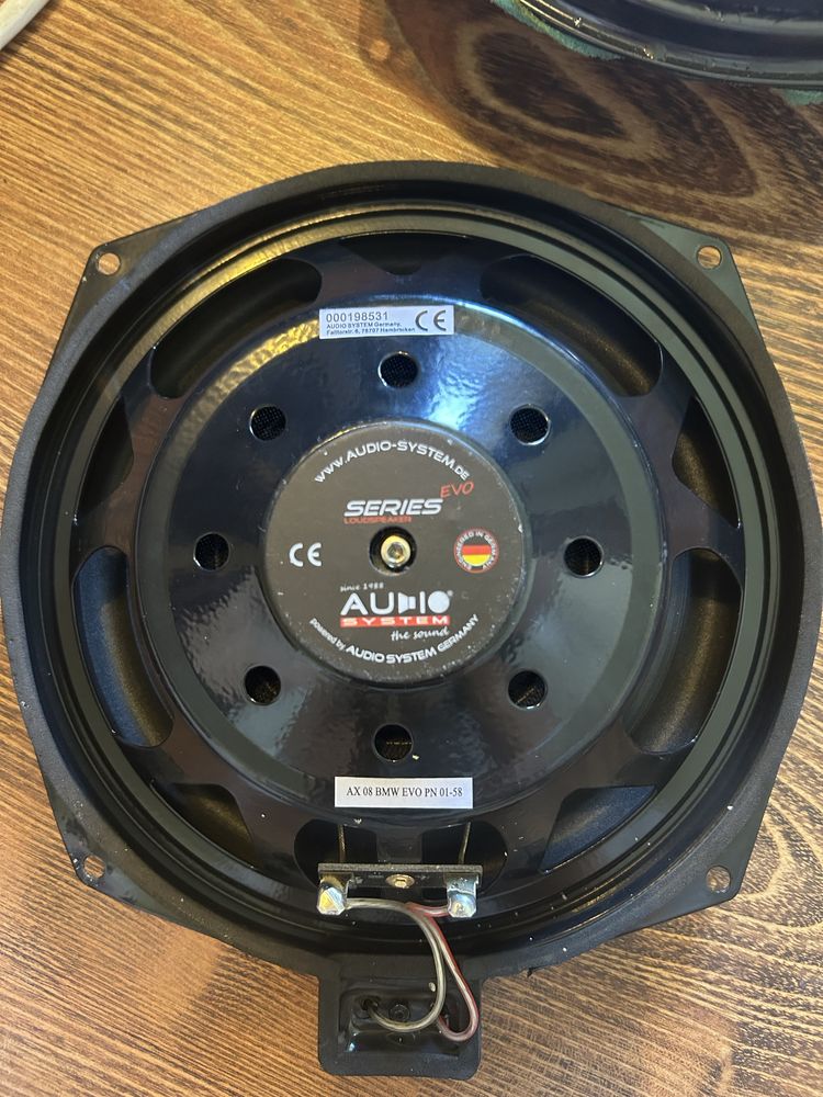 Glosniki Audiosystem evo 2 BMW Seria E
