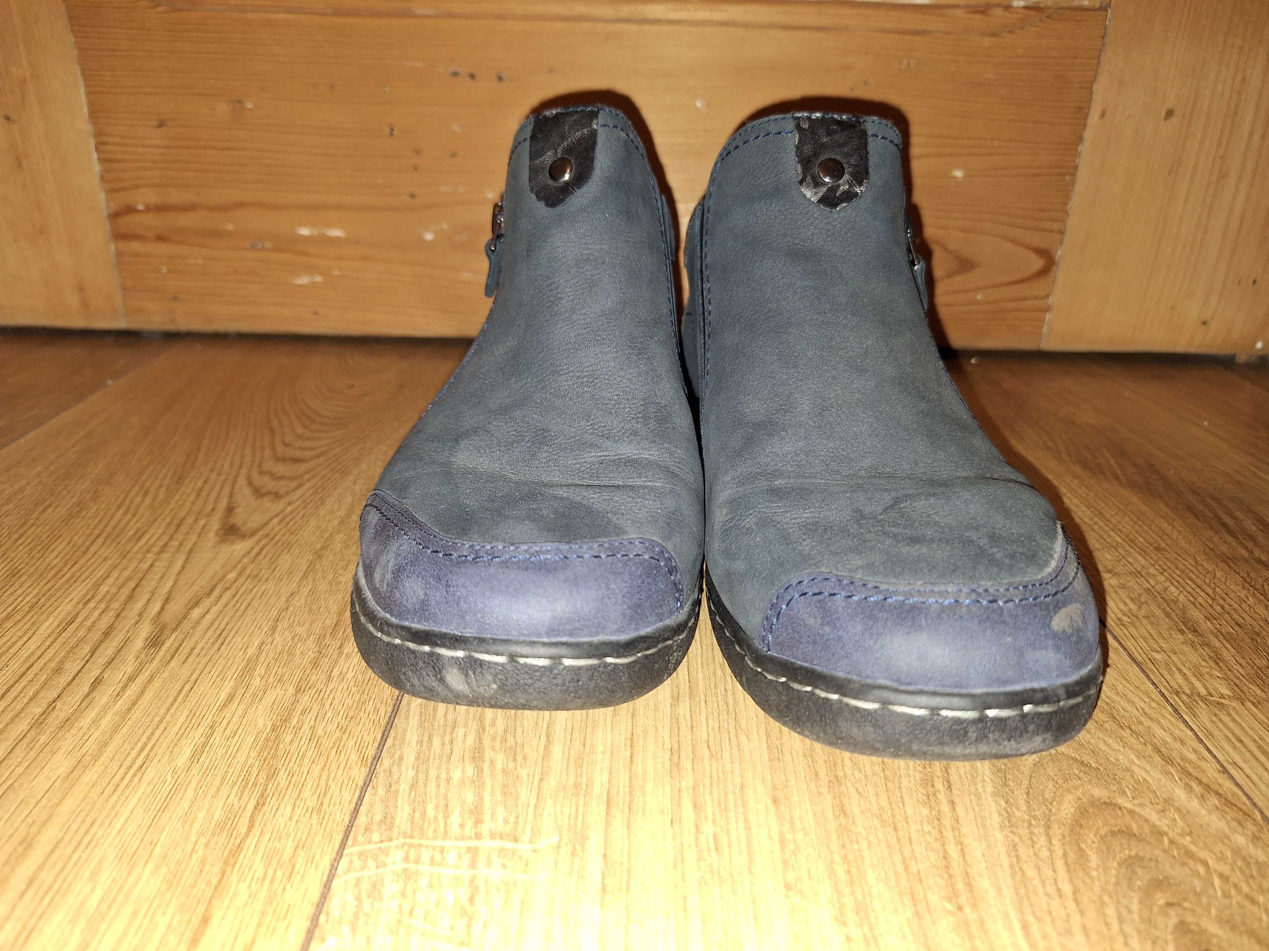 Skórzane buty roz 39