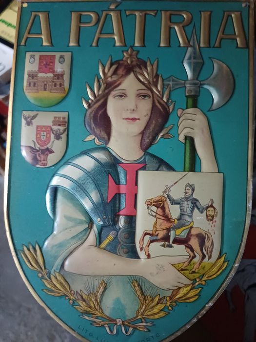 Chapa de seguro - Patria-