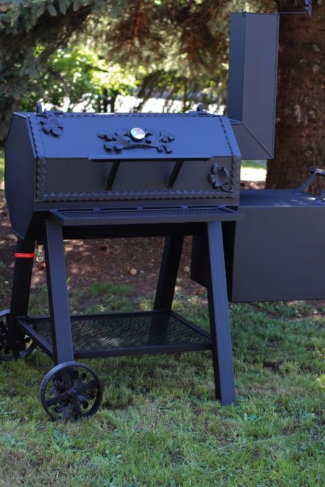 Wędzarnia Grill BBQ grillowędzarnia blacha 4 mm solidna od kowala