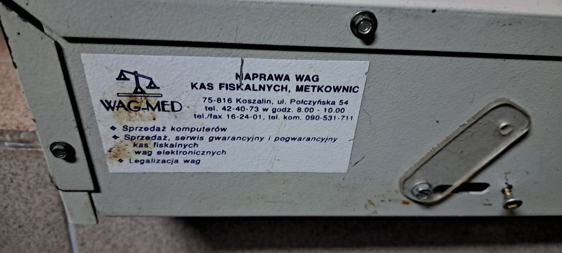 *** Szuflada kasy fiskalnej ***