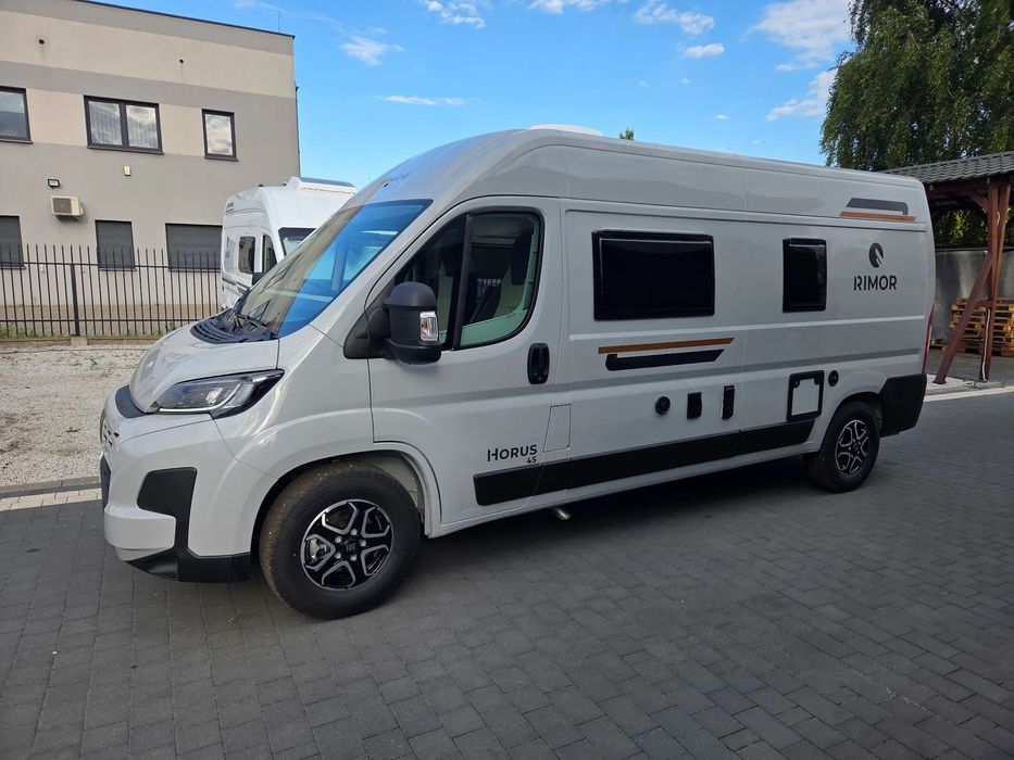 Rimor Kamper Horus 45 NOWY AUTOMAT Szary Truma Diesel Lampy FULL LED FV23% 4 osobowy Dealer Promocja  Jesienna PROMOCJA Cenowa