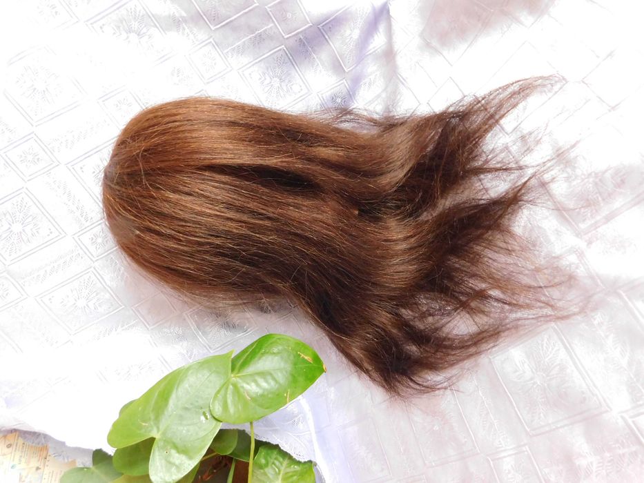 Натуральные волосы, шиньон,