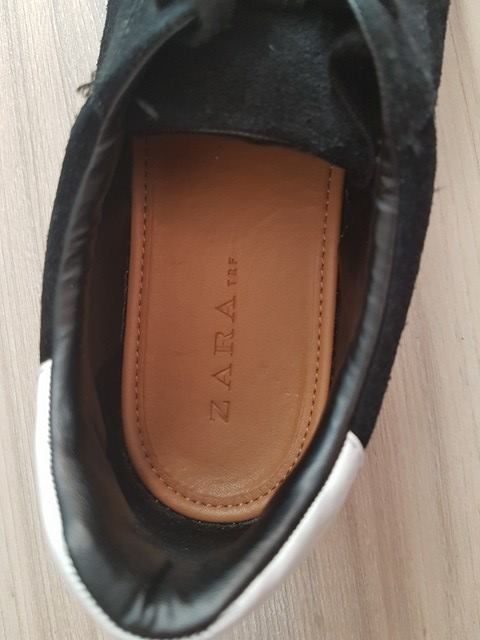 Skórzane buty ZARA