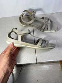 ECCO FLASH кожаные босоножки сандалии женские 37р 23,5 см оригинал