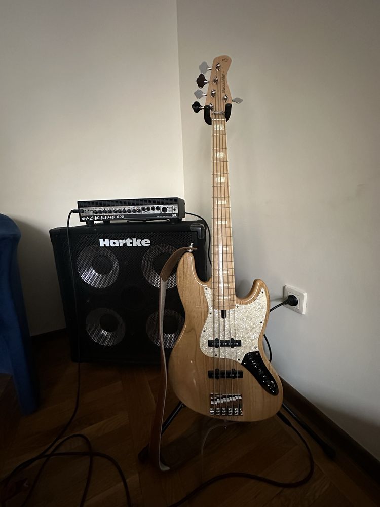 Wzmacniacz Galien Krueger Backline 600 + kolumna hartke TP410