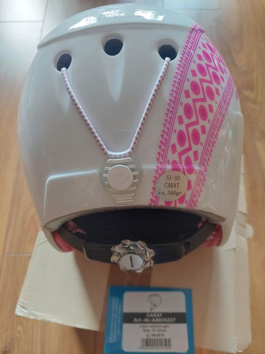 Narty Nordica buty i  kask Alpina