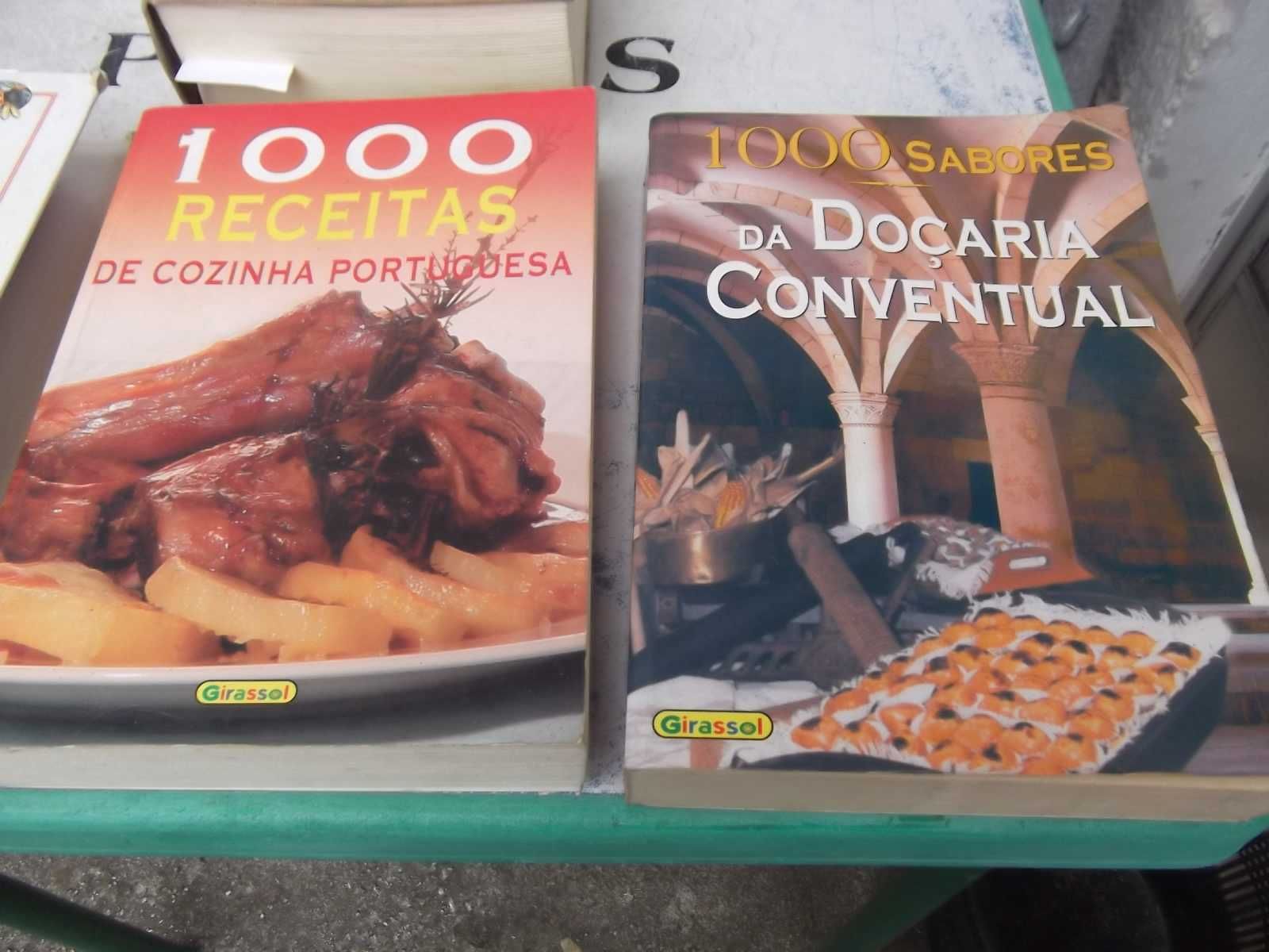 Ofereço dois livros de cem receitas profissionais cada