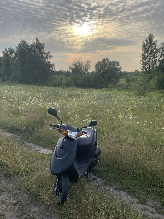 Мопед абалдений чорний