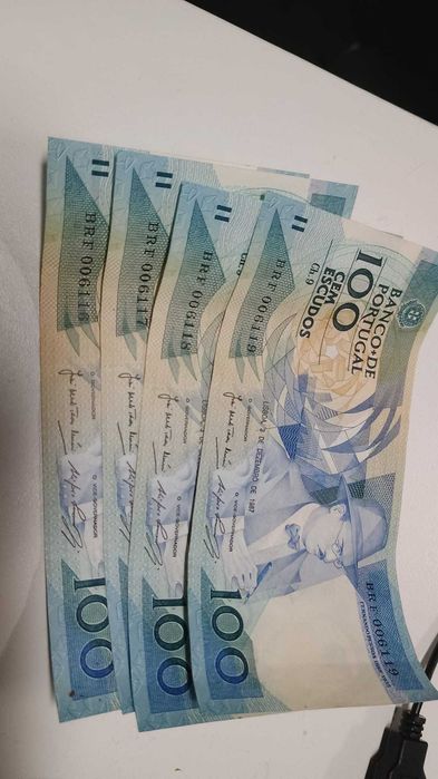 nota de 100 escudos de 1987