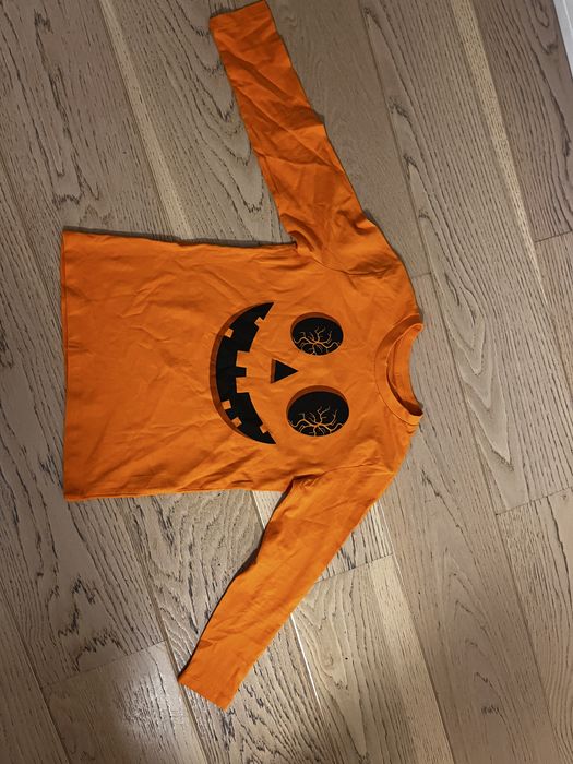 Bluzka cool club dynia 134 halloween jak nowa