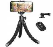 elastyczny statyw z pilotem do telefonu aparatu gopro atumtek