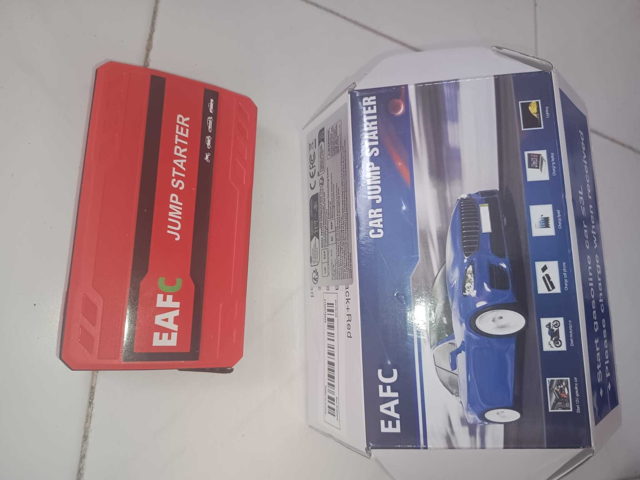 Iniciador de partida novo, arrancador p/ bateria de carro descarregada
