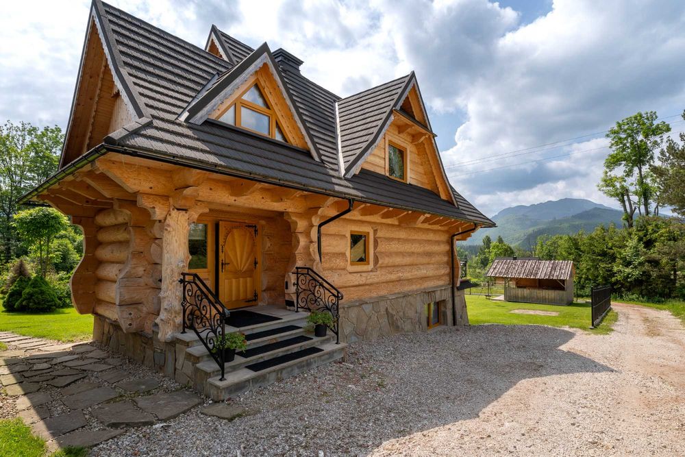 Domek w górach [Tatry,Kościelisko,Zakopane,wakacje,góry,domek z bali]