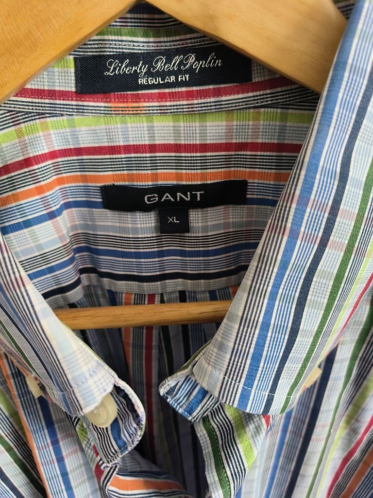 Nowa męska koszula Gant Regular Fit XL