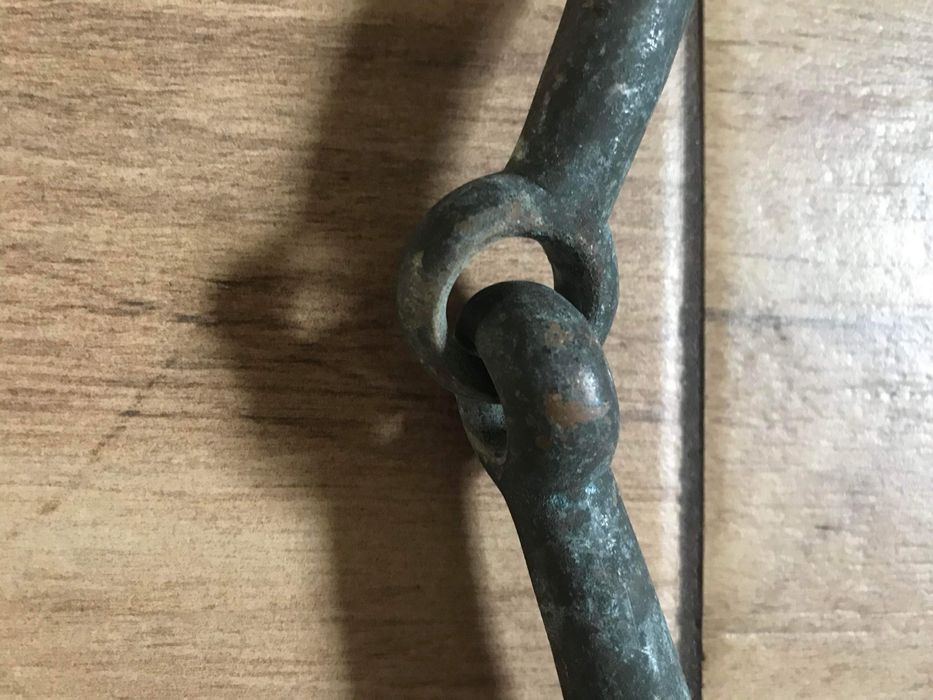 Uzda mosiężna dla konia antyk