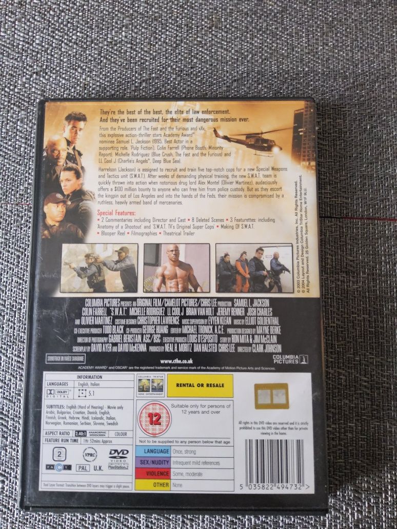 S.w.a.t na dvd wersja angielska