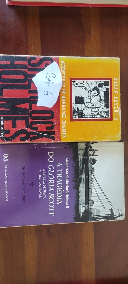 Livros Sherlock Holmes