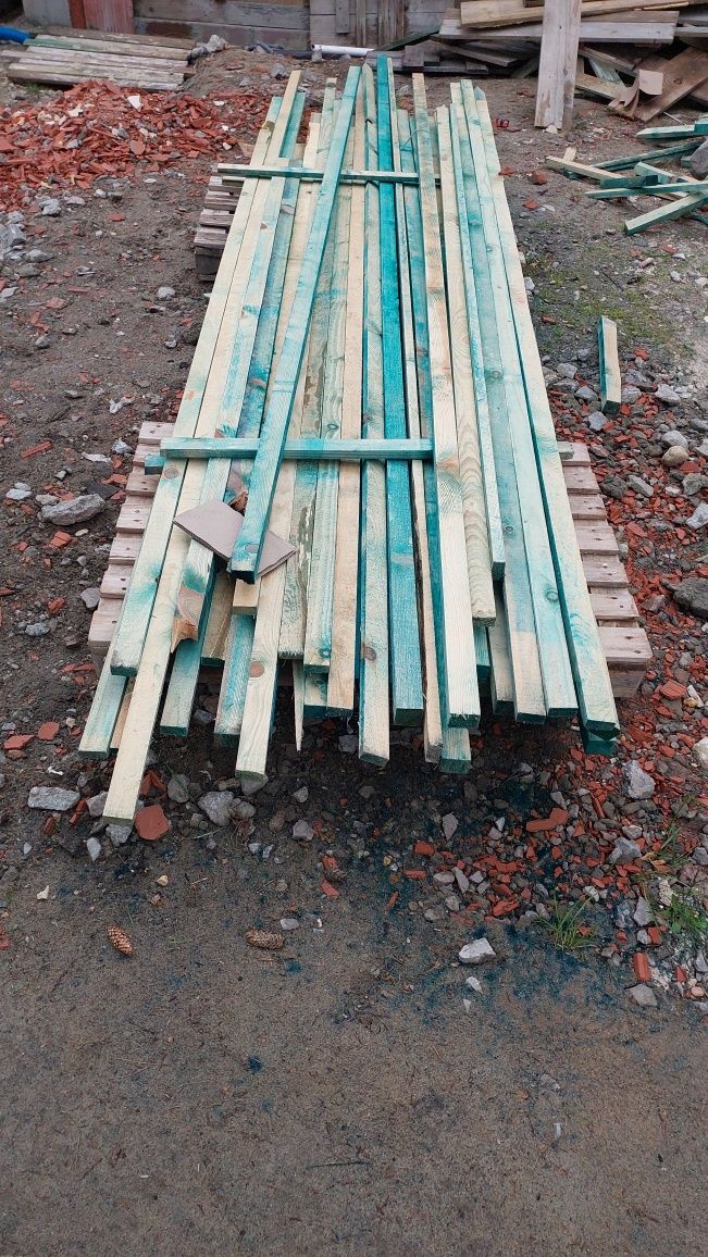 Drewno Łata dachowa 50x25 i 50x40
