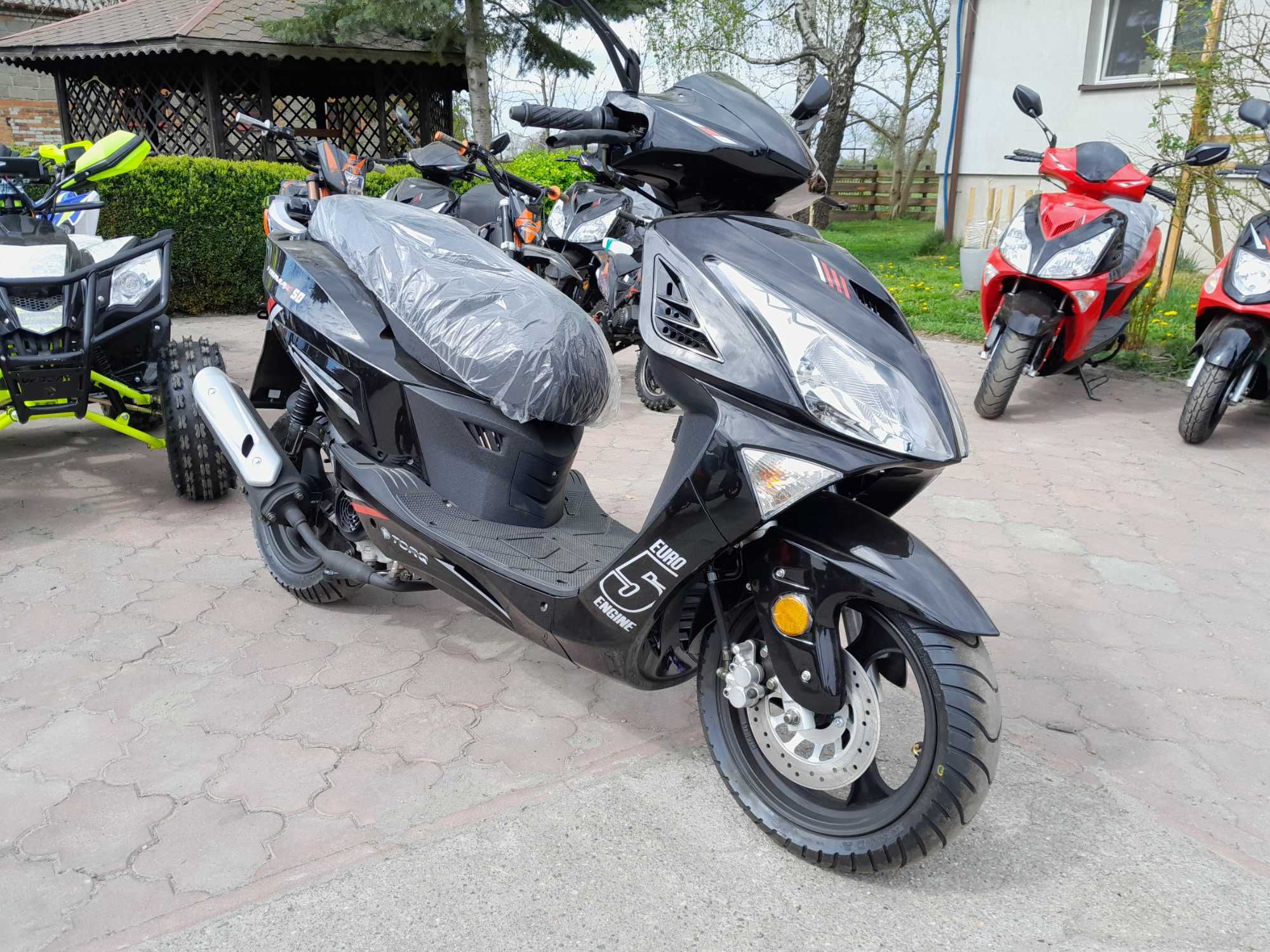 MAXI DUŻY Skuter 49cc TORQ FORMAX jak Junak RATY!!! Dostawa gratis