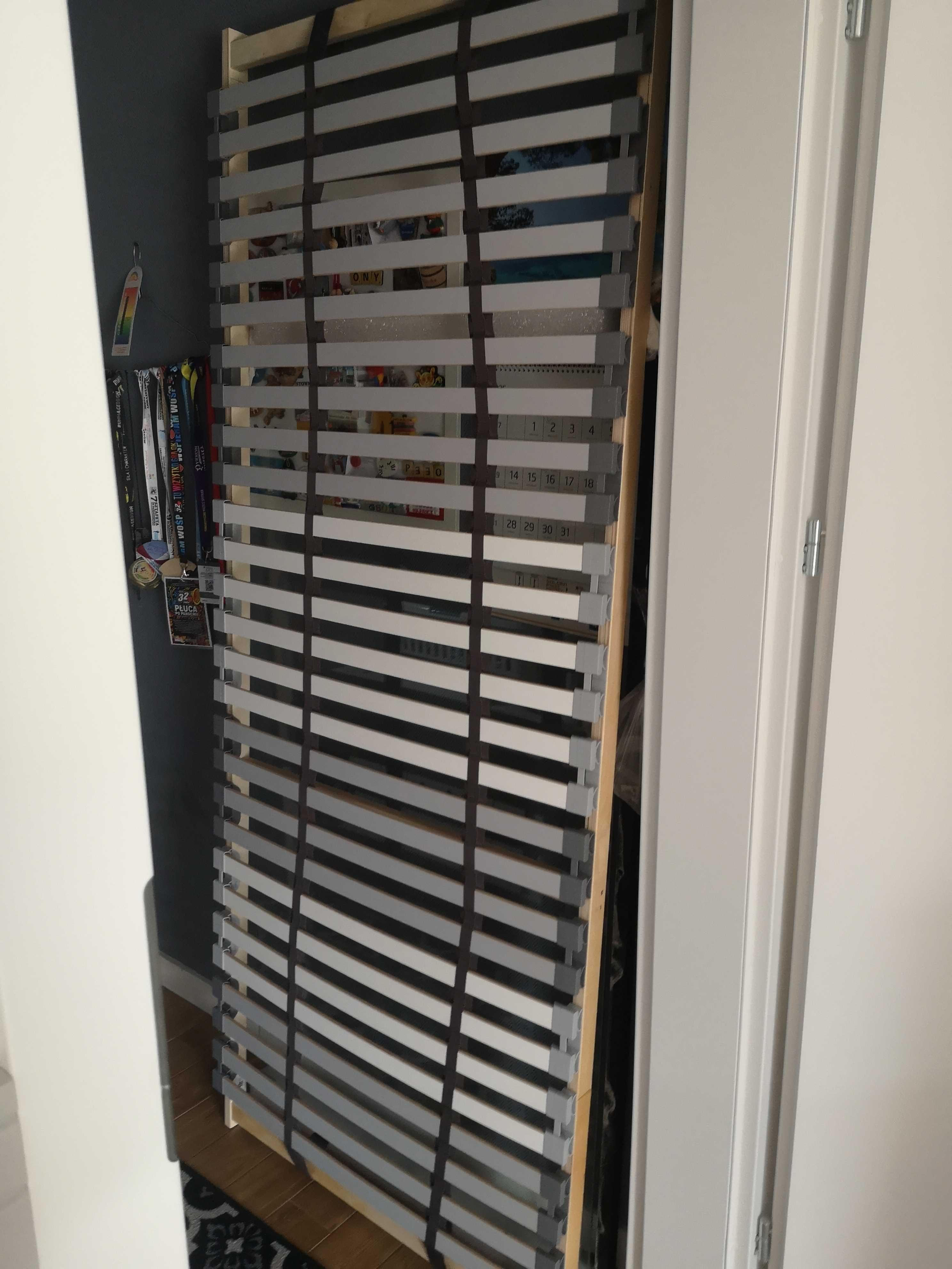 Dno łóżko z listewek Ikea Lonset 80x200