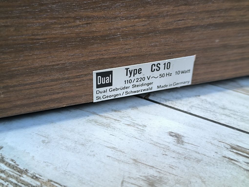 Gramofon Dual type CS 10