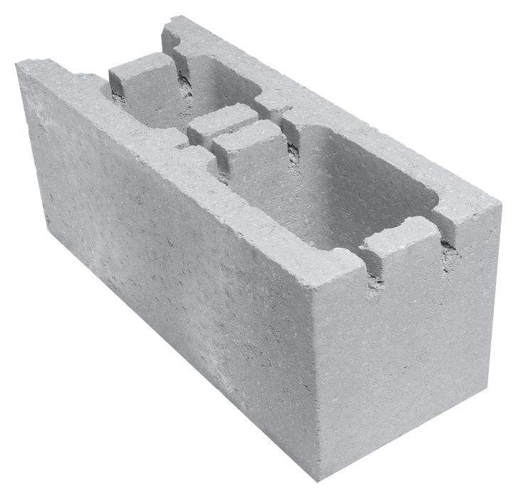 Betonowy pustak szalunkowy / kostka szalunkowa 49x20x20 cm