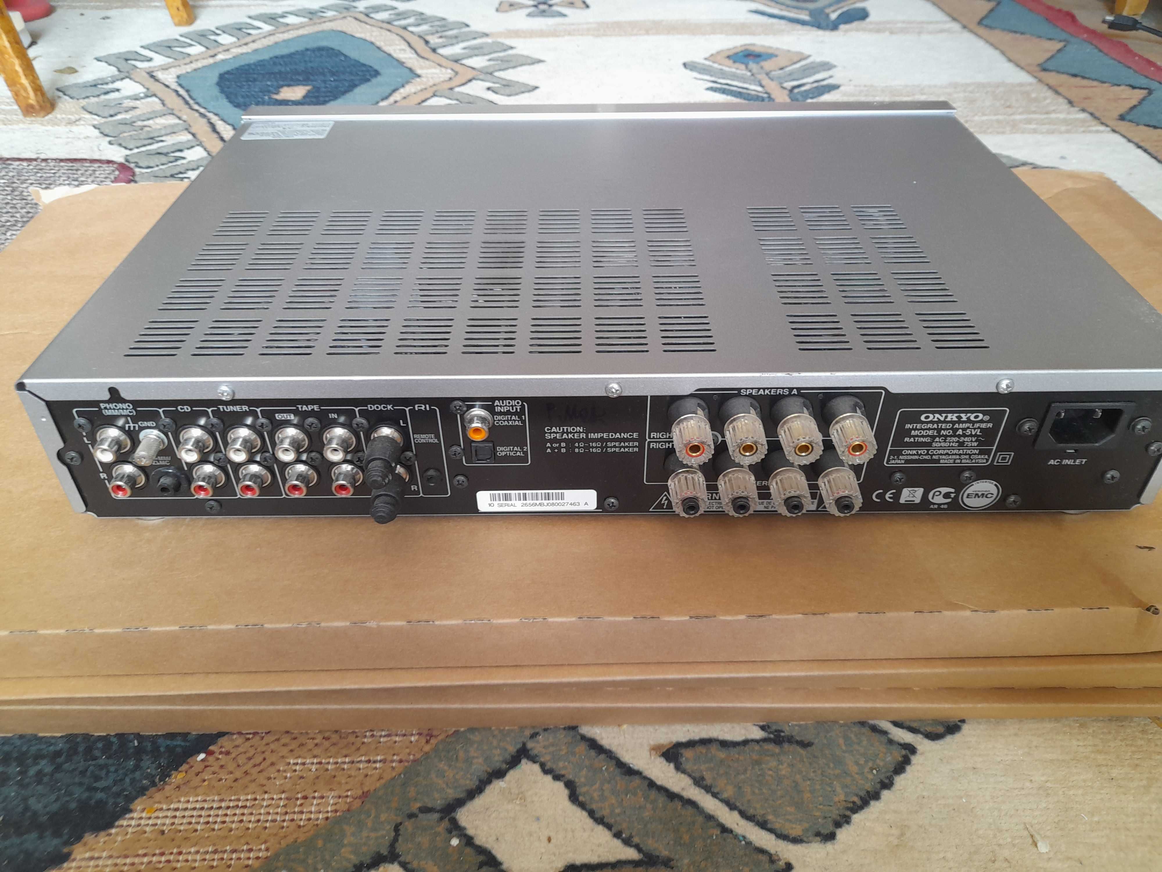 Onkyo vlsc integrated amplifier a-5vl