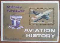 Znaczki pocztowe - Liberia - historia lotnictwa