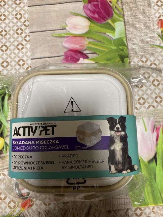 Skladane miseczki dla psa