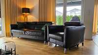 Sofa 3 + fotel skóra Vero Tulipano