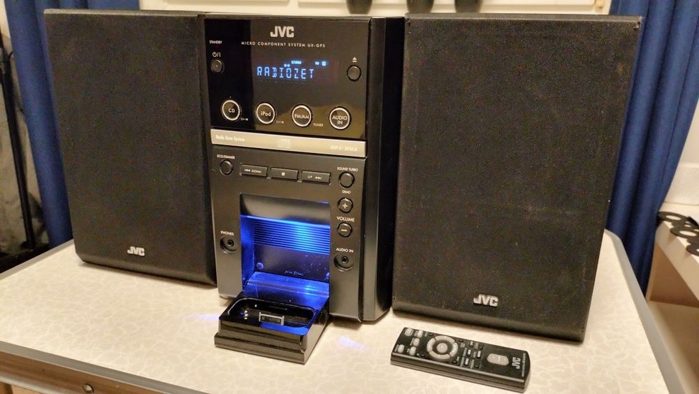 Mocna wieża stereo JVC