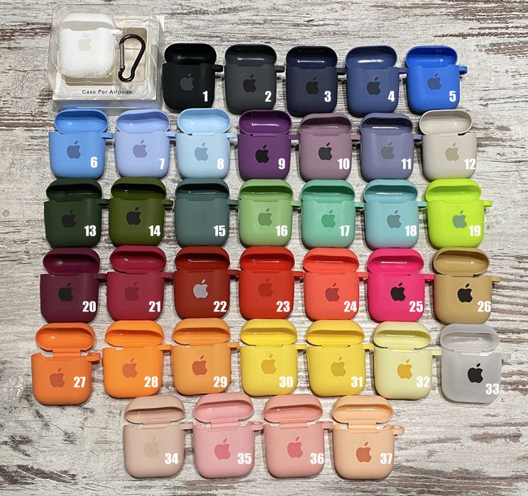 чехол Airpods силиконовый чехол, силиконовые чехлы для Еирподс распрод