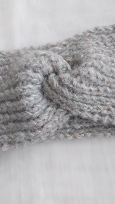 Opaska na zimę, ciepła opaska na głowę, handmade, rękodzieło, unikat
