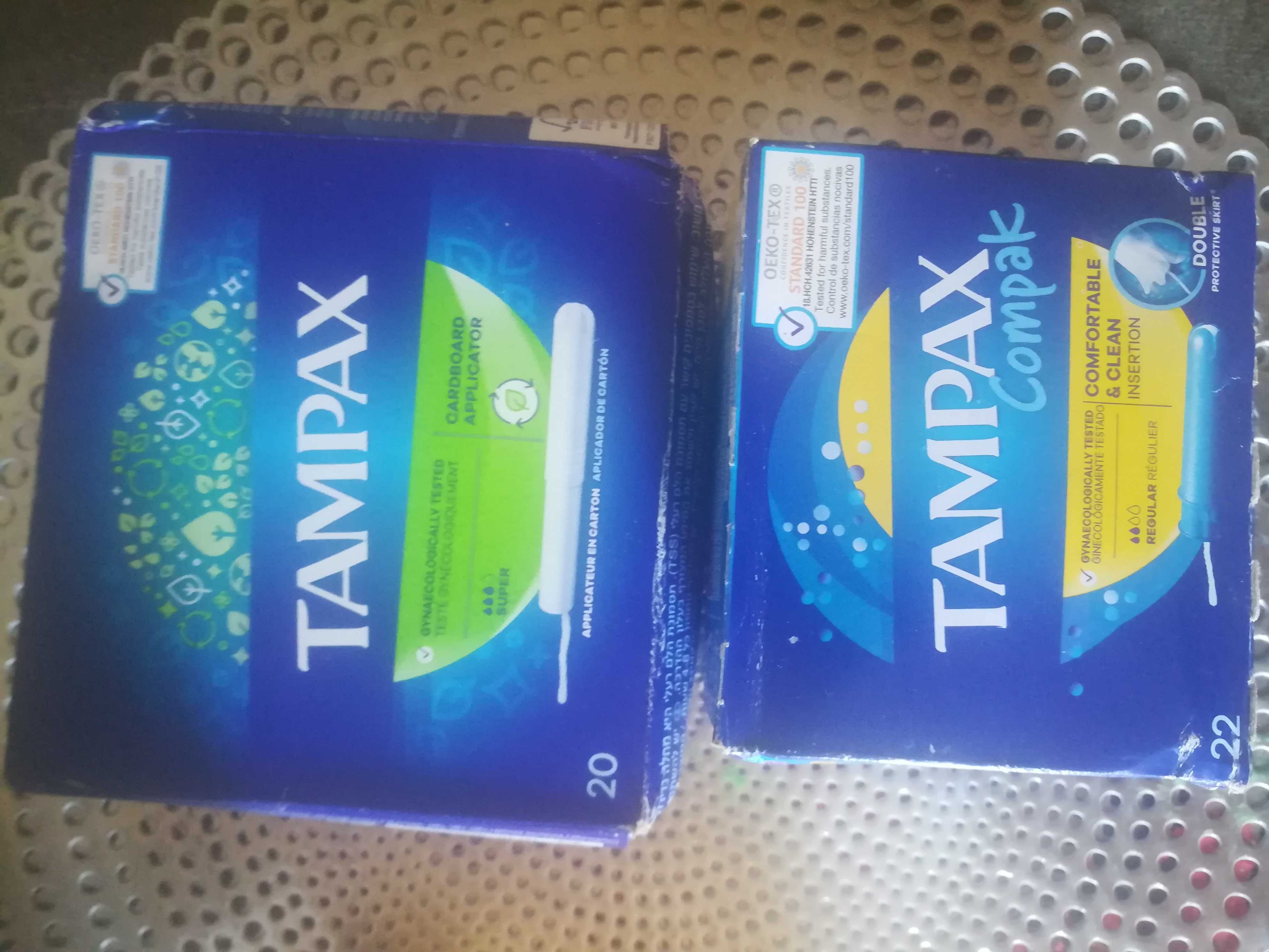 Тапмони Tampax 2 та 3 краплі