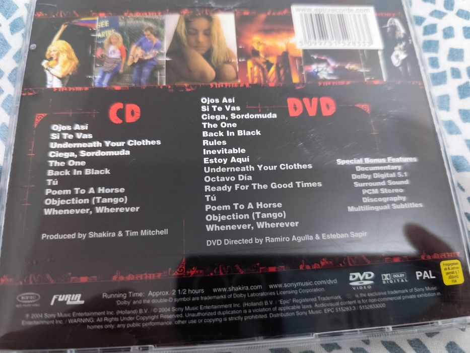 Edição CD + DVD,em excelente estado,do ano de 2004