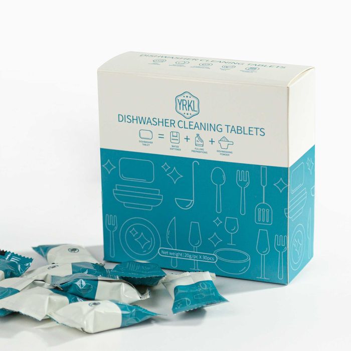 Tabletki do zmywarki 6w1 – nabłyszczające, odkamieniające, 30sztx20g