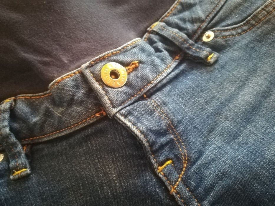 Spodenki ciążowe 40 H&M jeans niebieskie