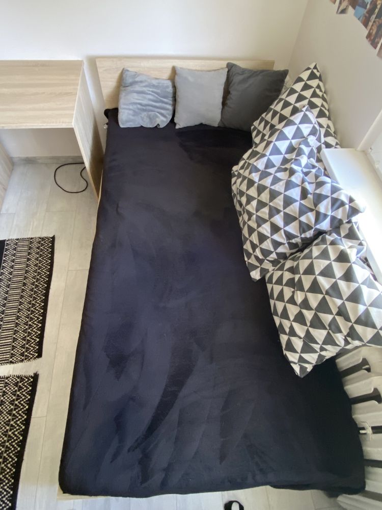 Komplet mebili łóżko+biurko