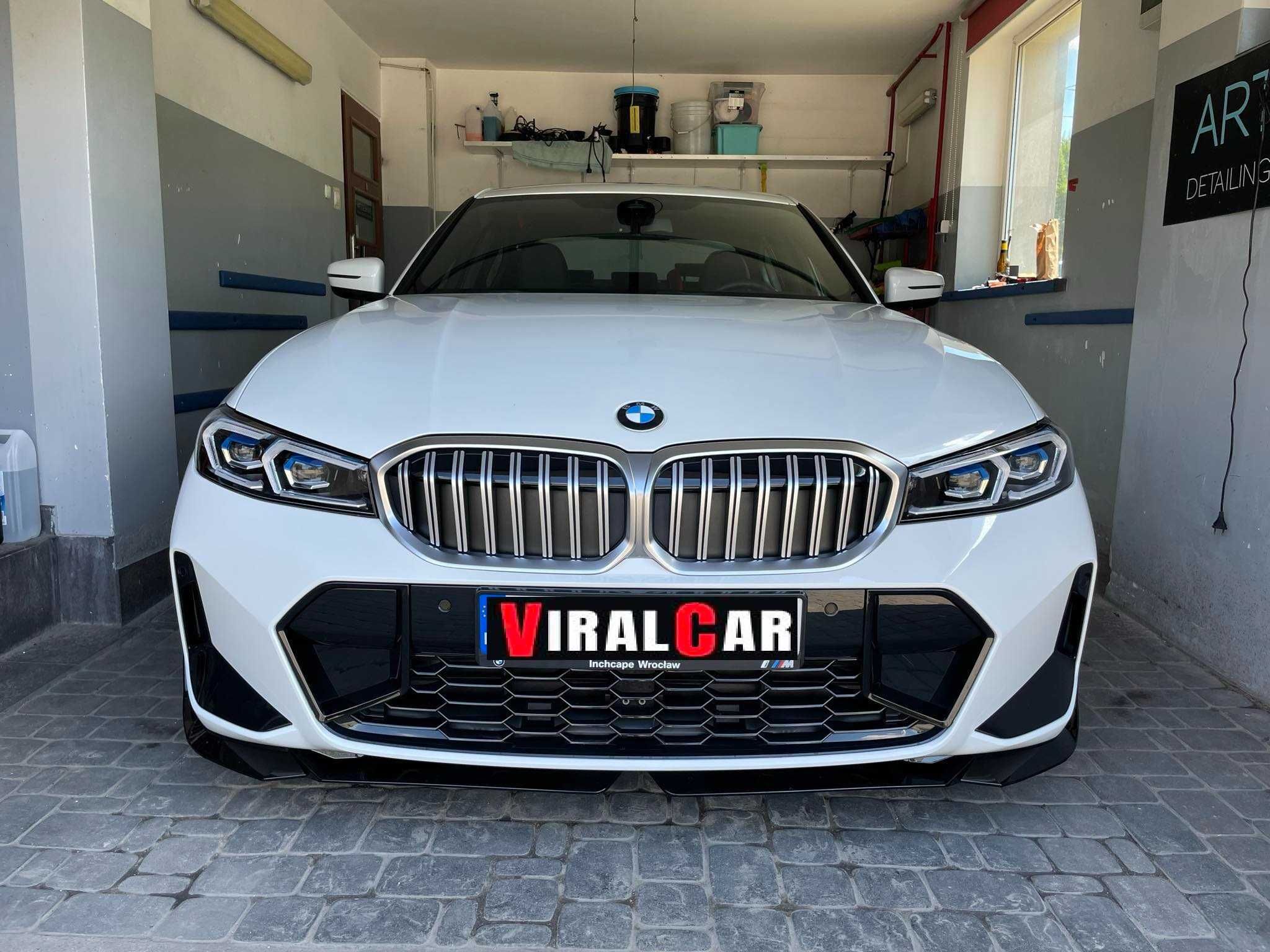 Dokładka Zderzaka Splitter MP BMW G20 G21 LCI CZARNY POŁYSK