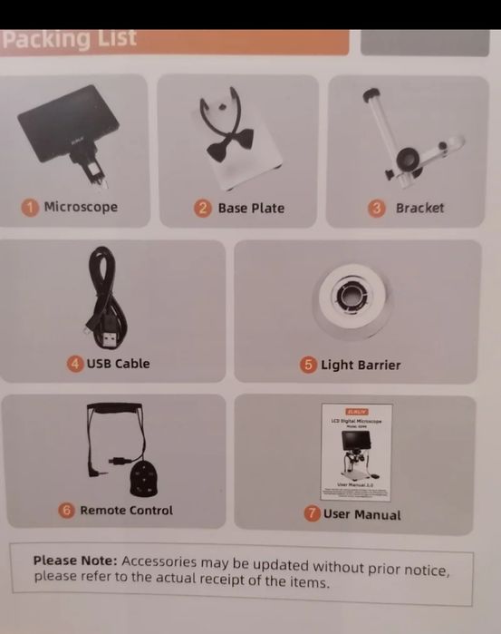 Microscópio digital - Elikliv EDM9