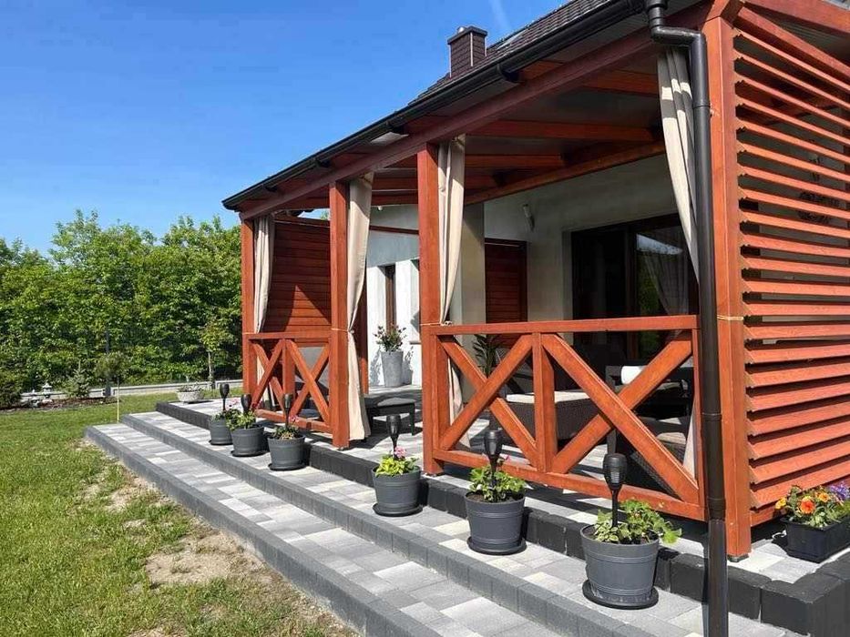 Zabudowa tarasu Zadaszenie tarasu pergola wiata ogród zimowy wymiar1x1