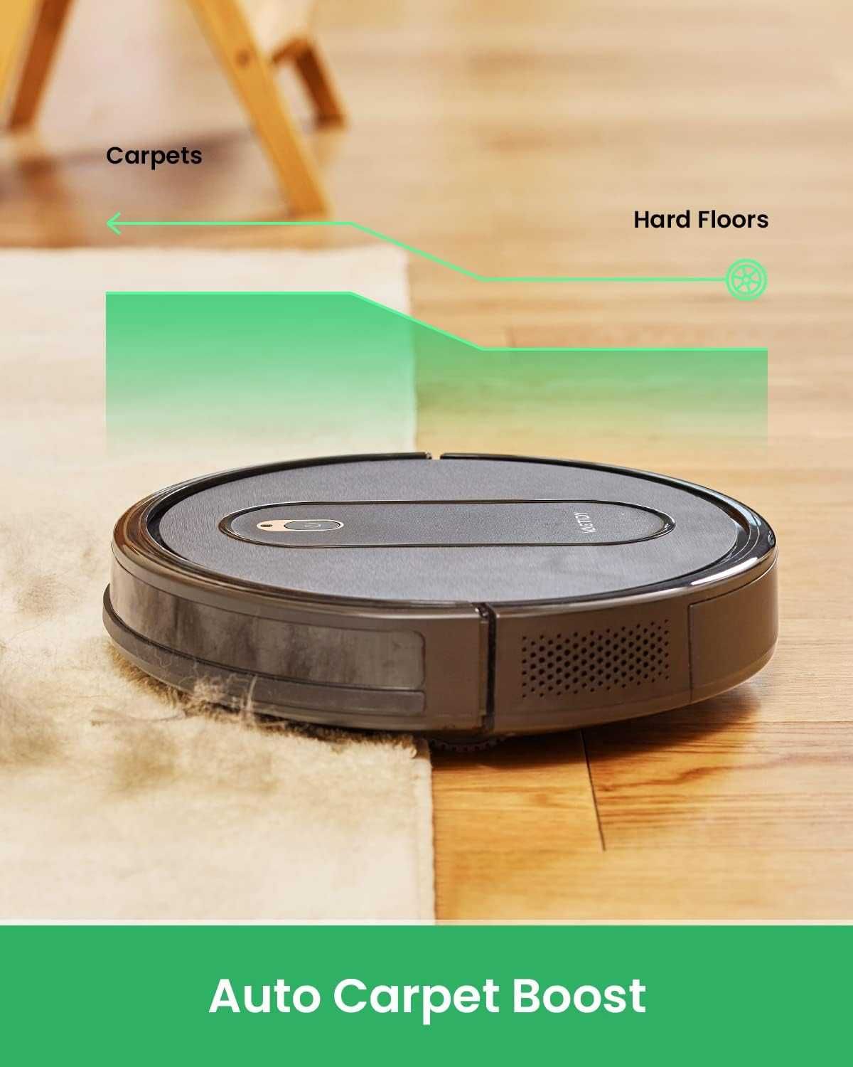 robot odkurzający o dużej sile ssania 2800 Pa Vactidy Nimble T6