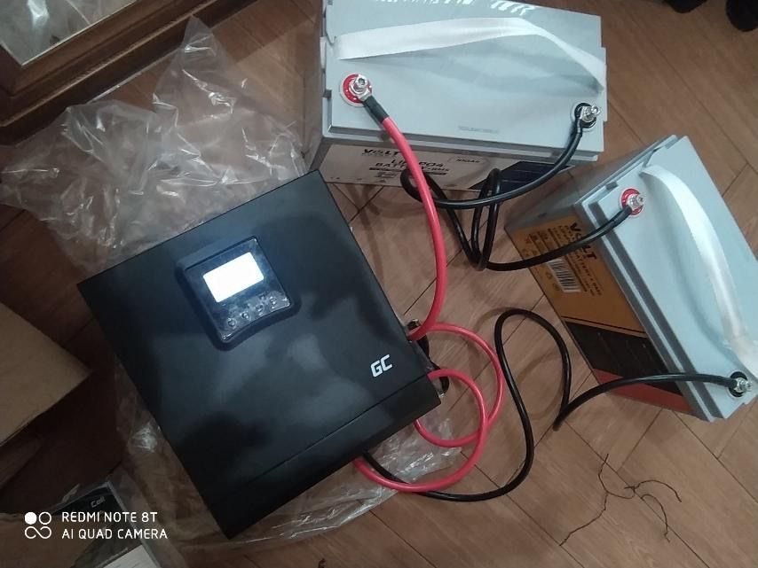 Інвертор гібридний Green Cell 24v 2 кВт 4 кВт Сонячний ПОЛЬЩА ДБЖ