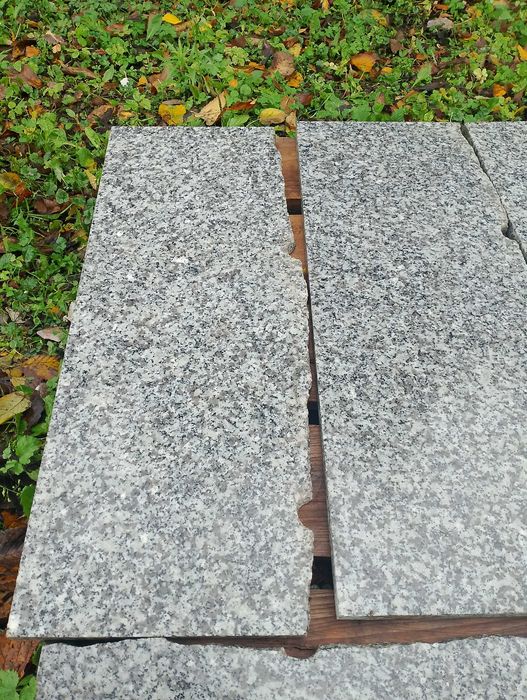Płytki (odpadowe) Granitowe szare